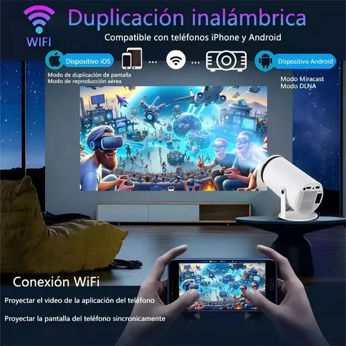 HY300 PRO Cine en Casa | Transforma Tu Hogar en un Teatro