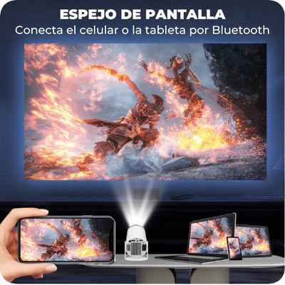 HY300 PRO Cine en Casa | Transforma Tu Hogar en un Teatro