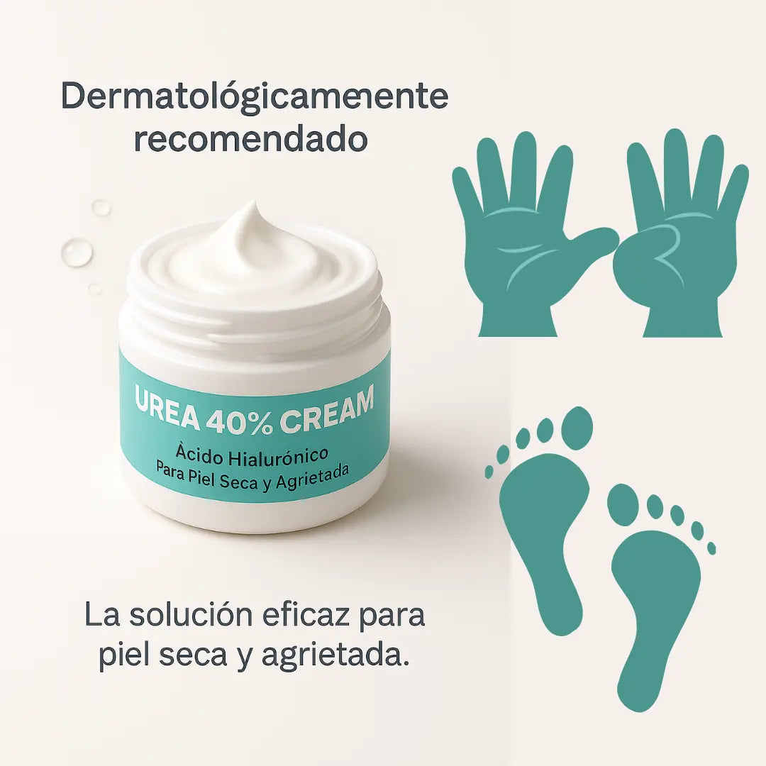 Crema Urea al 40%  Pies, manos y codos